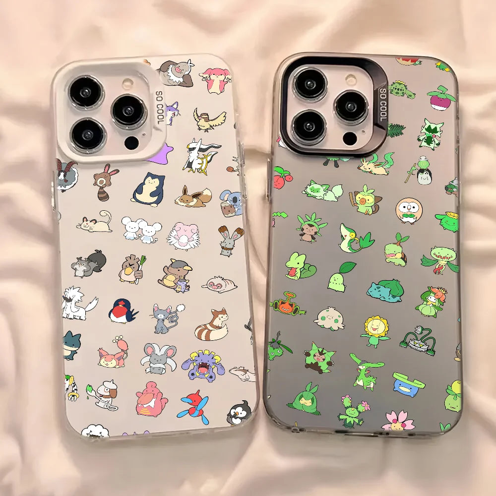 Anime Pokémon Laser Phone Case