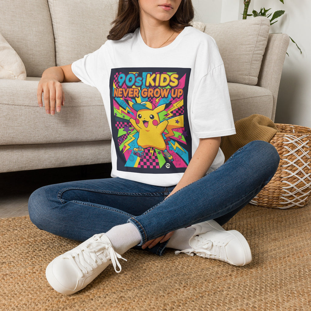 90s Kids Never Grow Up T-Shirt — Retro  Nostalgia Tee