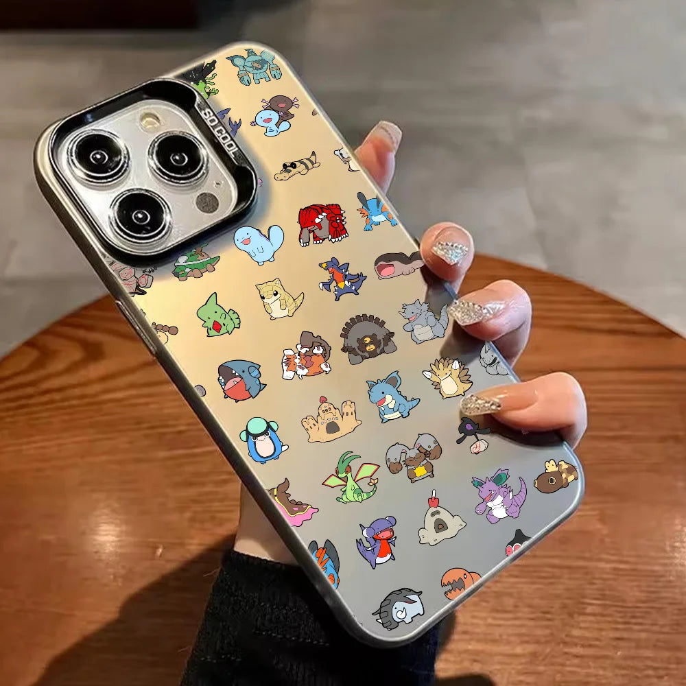 Anime Pokémon Laser Phone Case
