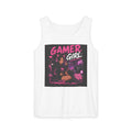 Gamer Girl Tank Top – Retro Neon Gaming Graphic Tank for Women
