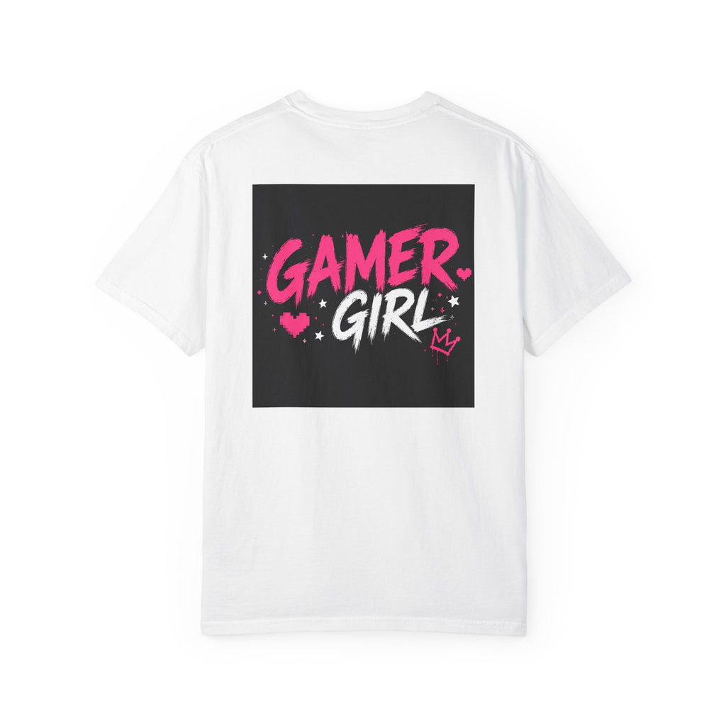 Gamer Girl T-Shirt – Retro Pink Gaming Graphic Tee for Women
