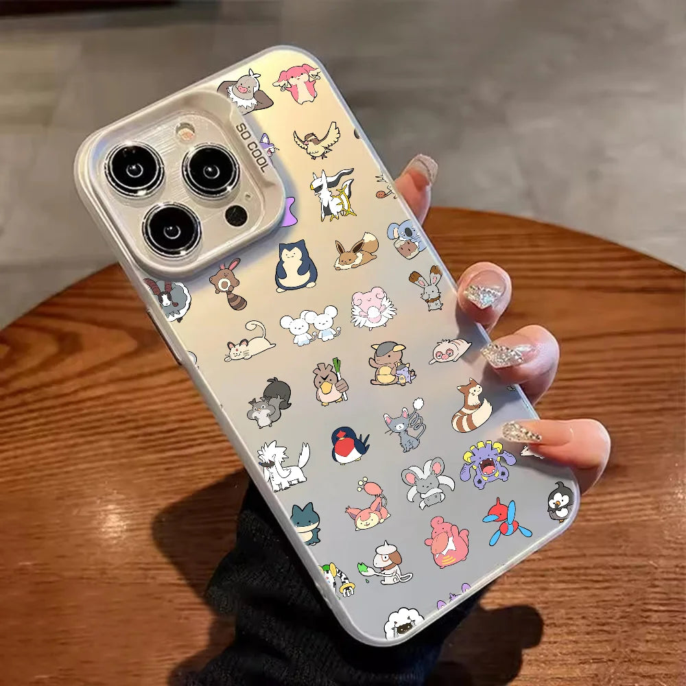 Anime Pokémon Laser Phone Case