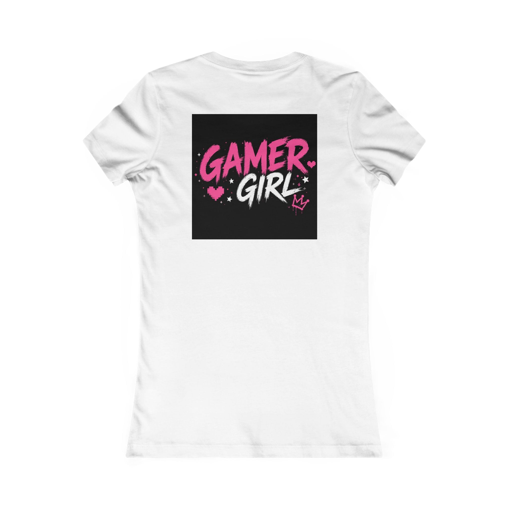 Gamer Girl T-Shirt — Retro Pink Gaming Graphic Tee for Women