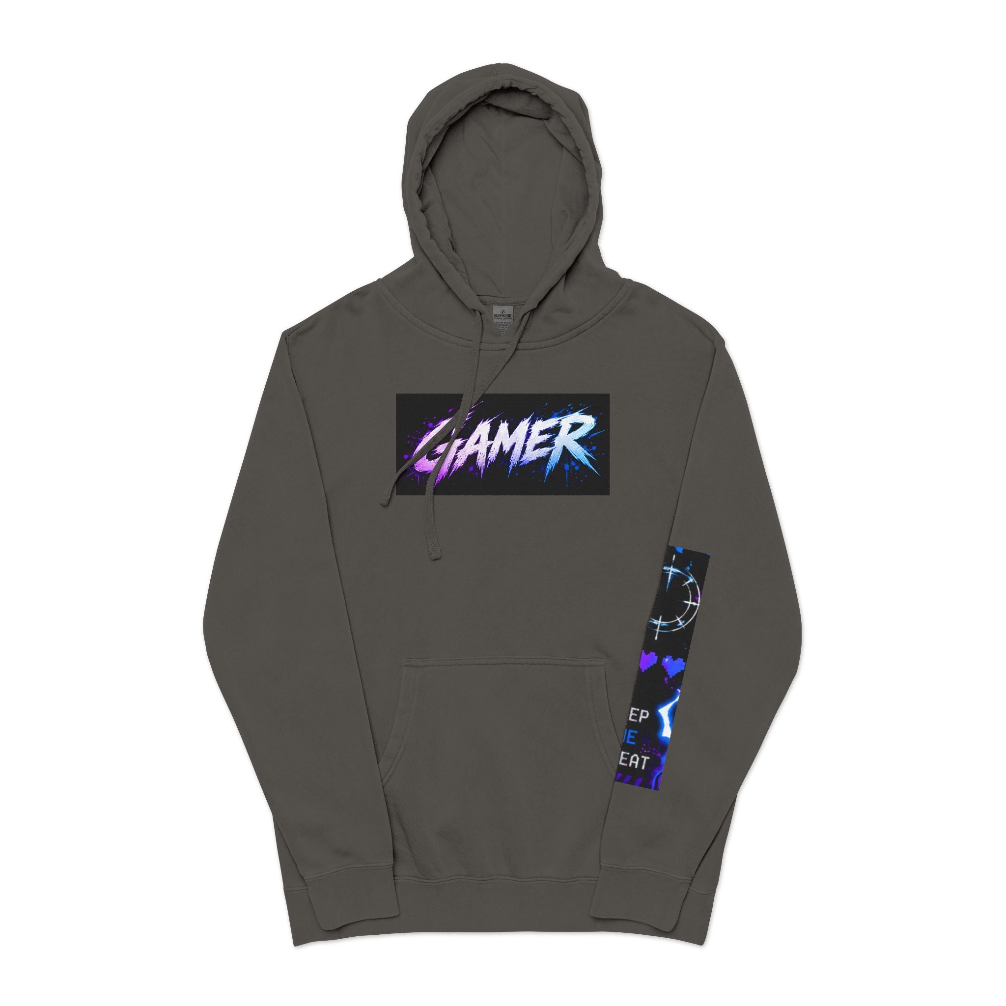Gamer Graphic Hoodie – Retro Neon Anime Gamer Pullover