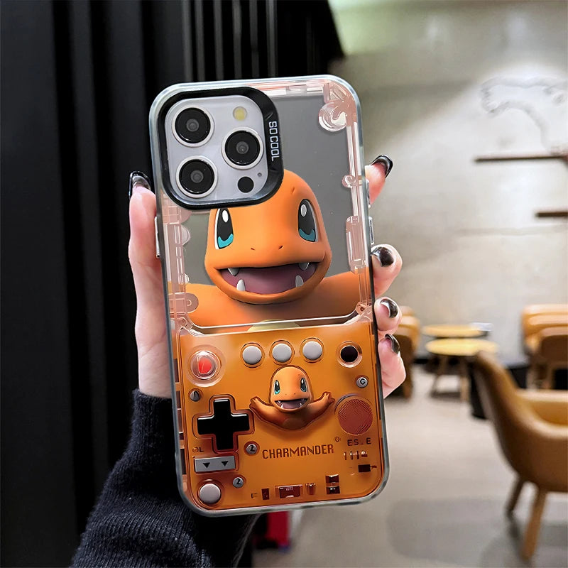 Anime Pikachu P-Pokemon Gengar Hard Phone Case for iPhone 17 16 15 14 13 12 11 Pro Max Plus 17 Air 16E X XR XS Max Back Cover
