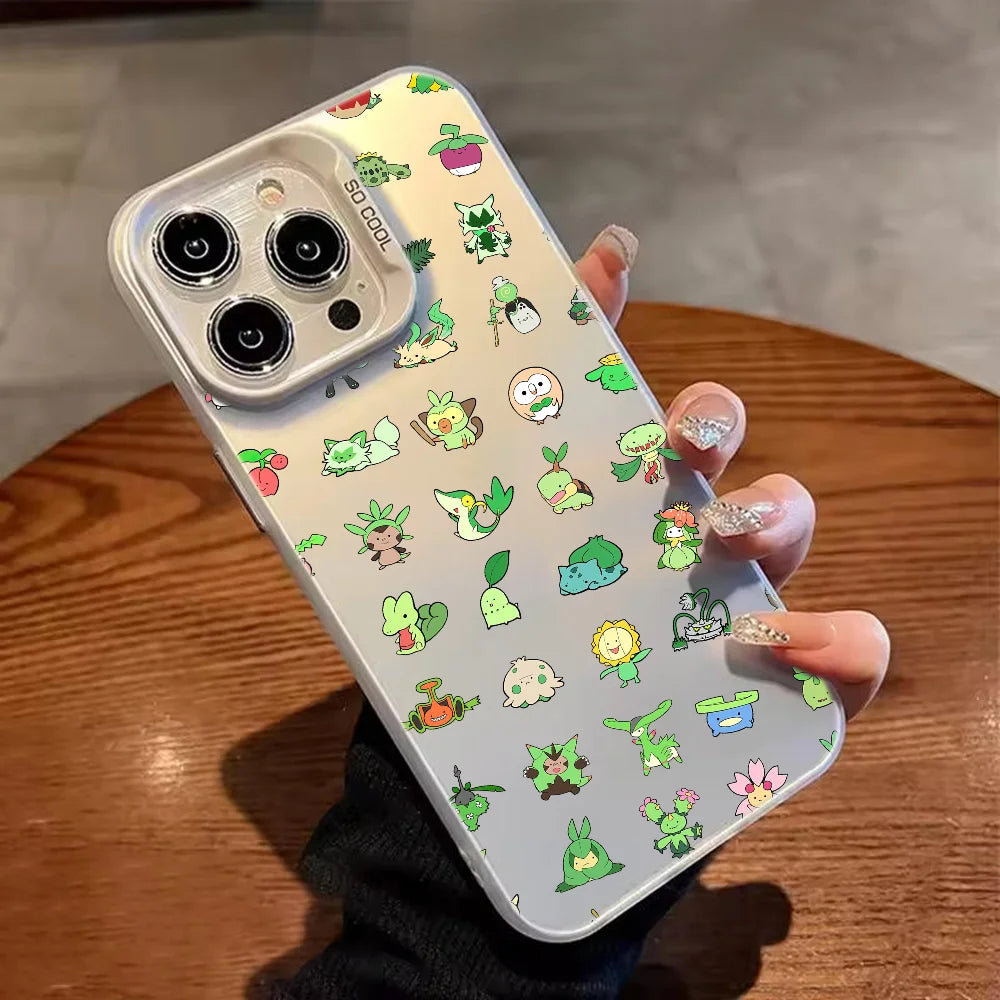 Anime Pokémon Laser Phone Case