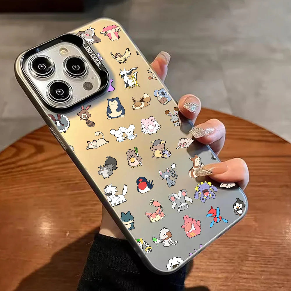 Anime Pokémon Laser Phone Case