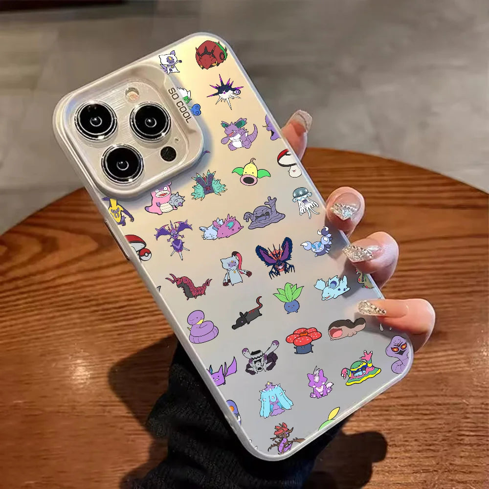 Anime Pokémon Laser Phone Case
