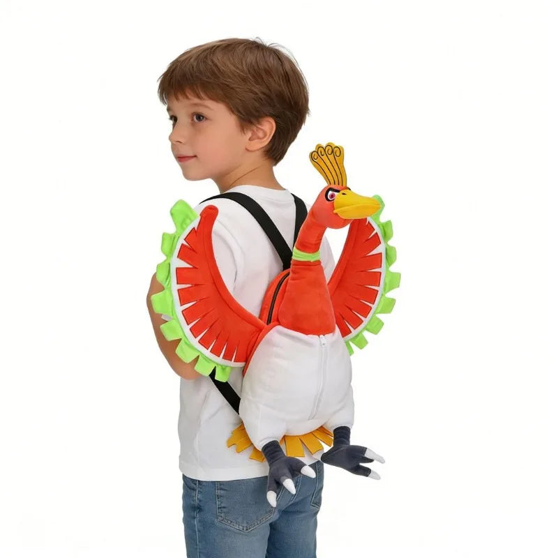 Pokemon Plush Doll Backpacks Cosplay Charizard Gengar Eevee Stuffed Toy Bags Cute Cartoon Backpacks for Kids Toys.