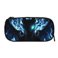 Custom Pokemon Mega Charizard X Blue Flame Large Capacity Bags for Child  School Pencil Bag for Boys Gilrs Kids.
