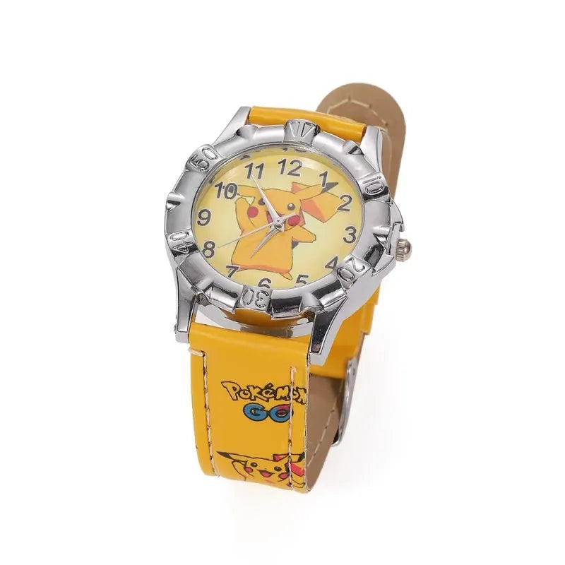 Pokémon Pikachu Kids Watch – Cute Anime Cartoon Birthday Gift Box