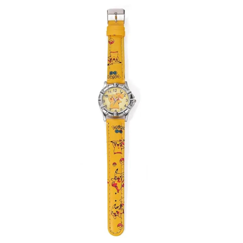 Pokémon Pikachu Kids Watch – Cute Anime Cartoon Birthday Gift Box