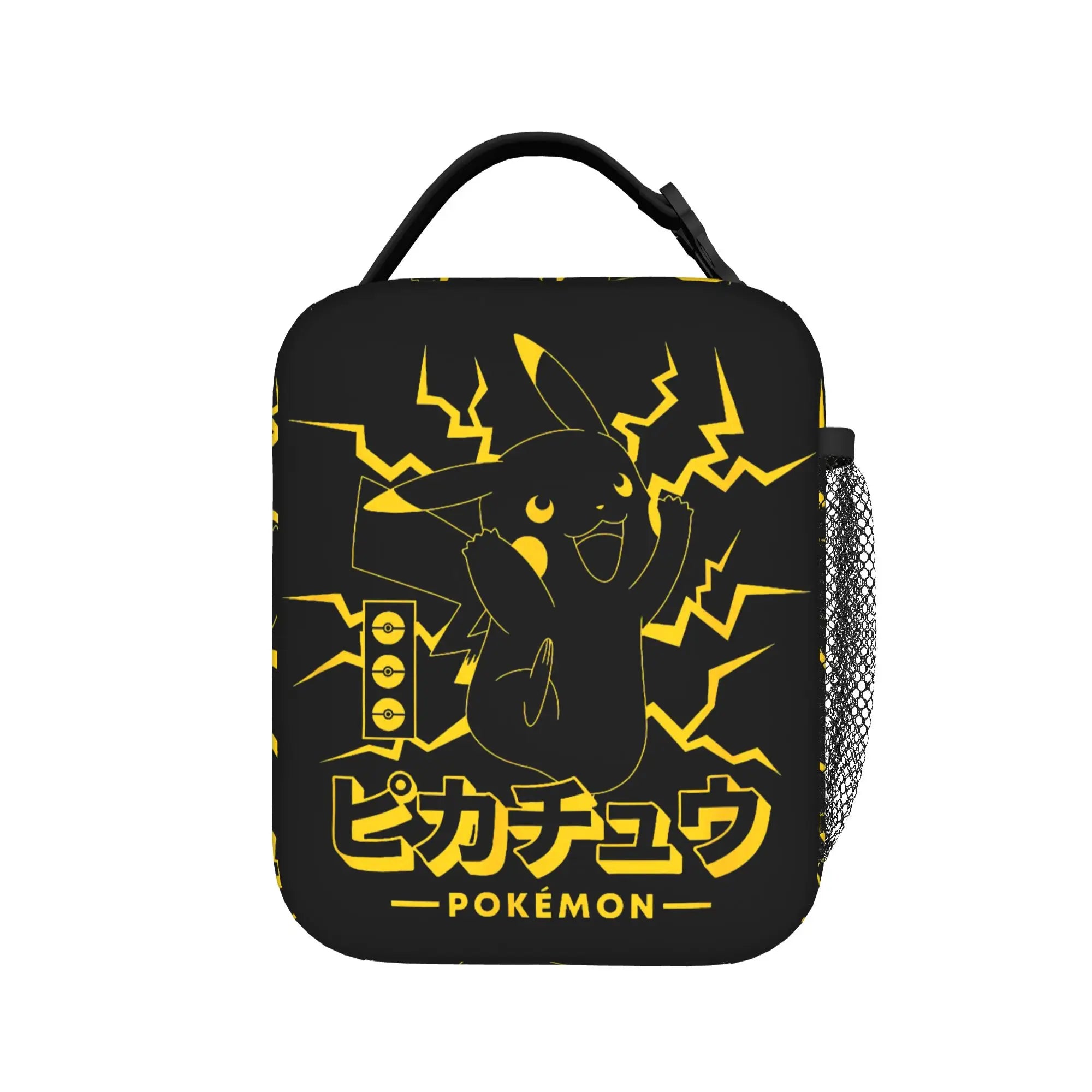 Pokemon Charmander Evolutions Insulated Lunch Bags Cooler Bag Lunch Container  Portable Tote Lunch Box Food Storage Bags School.