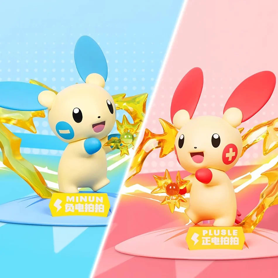 12 style Pok é mon Action Dolls Pikachu Blind Box Anime Models Desktop Decorations Pok é mon Toys Children's Birthday Gifts.