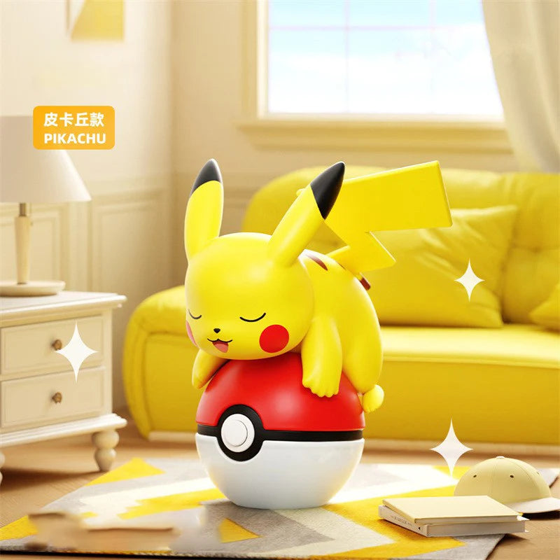 Pokémon Poké Ball Night Light Doll – Pikachu & Charmander Collectible Ornament