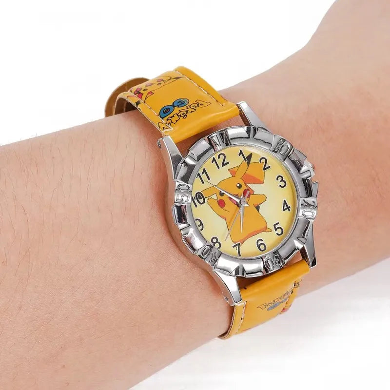Pokémon Pikachu Kids Watch – Cute Anime Cartoon Birthday Gift Box