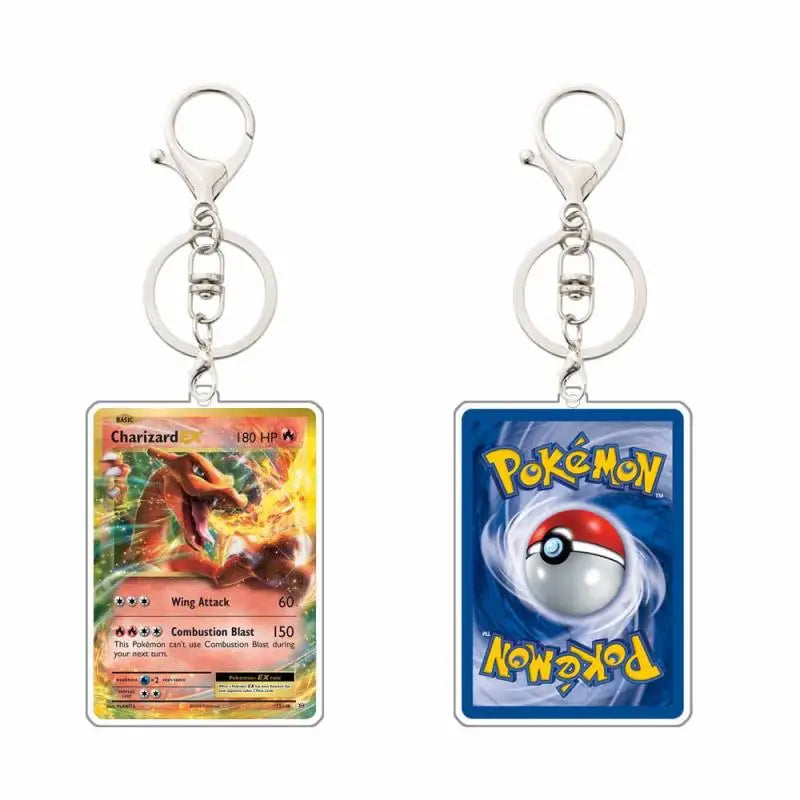 Pokémon Game Card Acrylic Keychain – Collect Your Favorite Pokémon Anywhere!