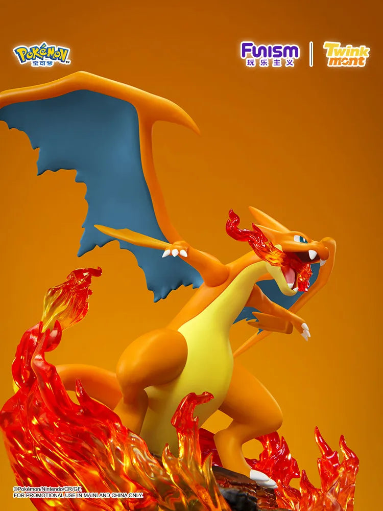 Funism Pokémon Charizard Y Collectible Figurine – Premium Anime Display Statue 🔥
