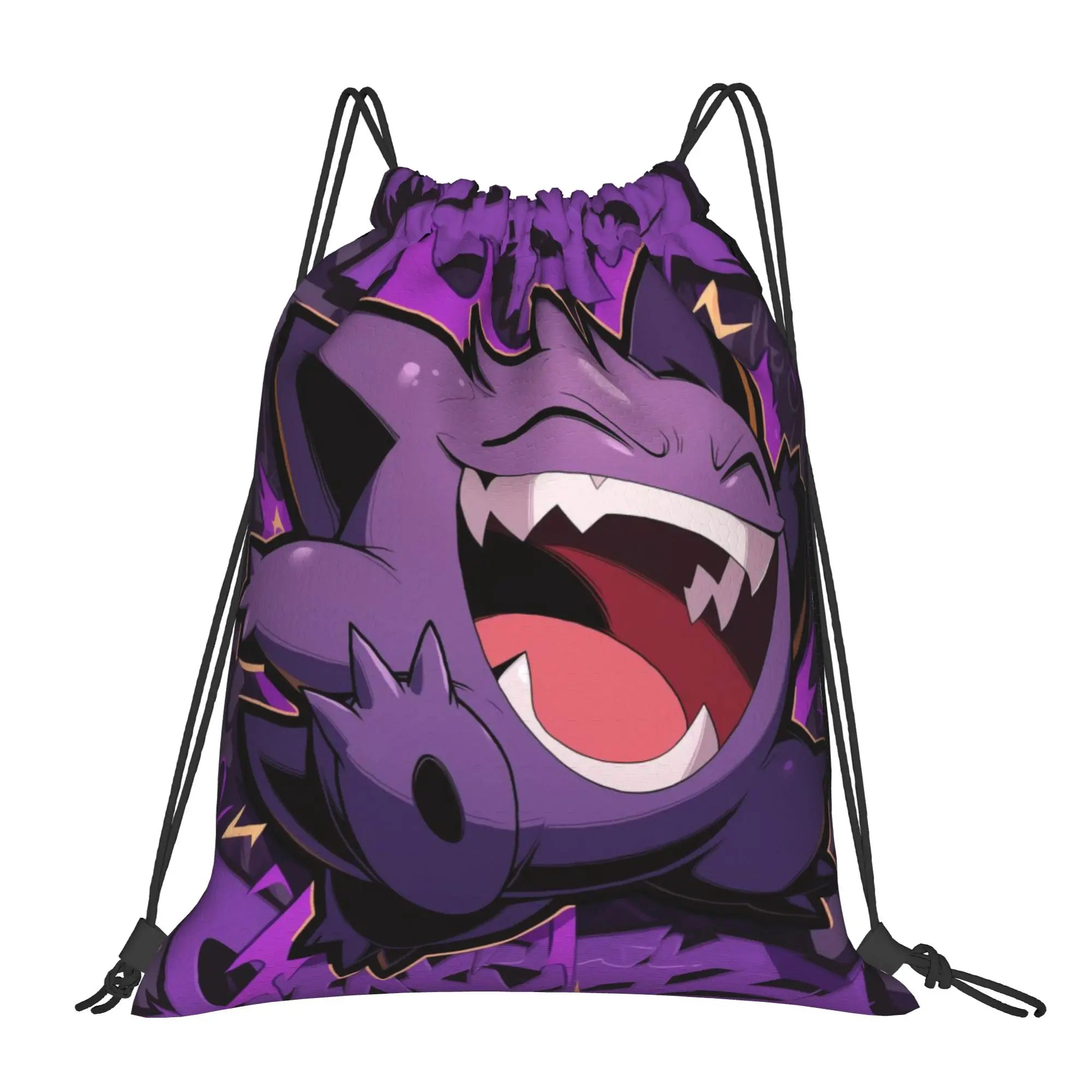 gym Pouch pokemon  Drawstring Bags Gym Unisex Storage Organize Bundle Pocket Rope Bag.