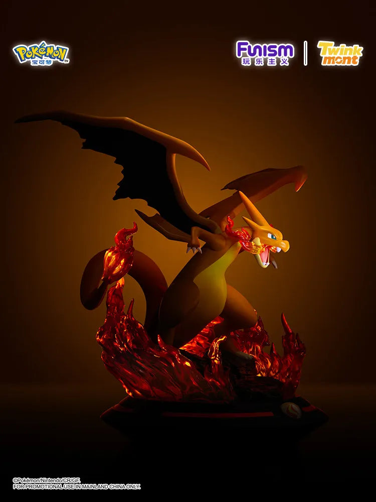 Funism Pokémon Charizard Y Collectible Figurine – Premium Anime Display Statue 🔥