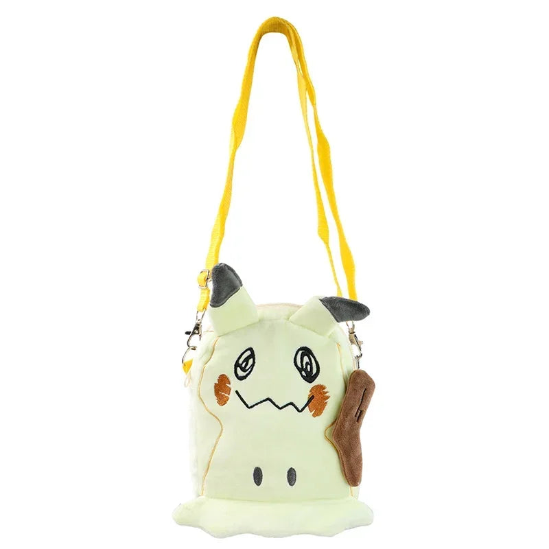 Pokémon Plush Backpack – Gengar, Mimikyu, Snorlax, Lucario & More Anime Character Bags