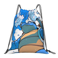 gym Pouch pokemon  Drawstring Bags Gym Unisex Storage Organize Bundle Pocket Rope Bag.
