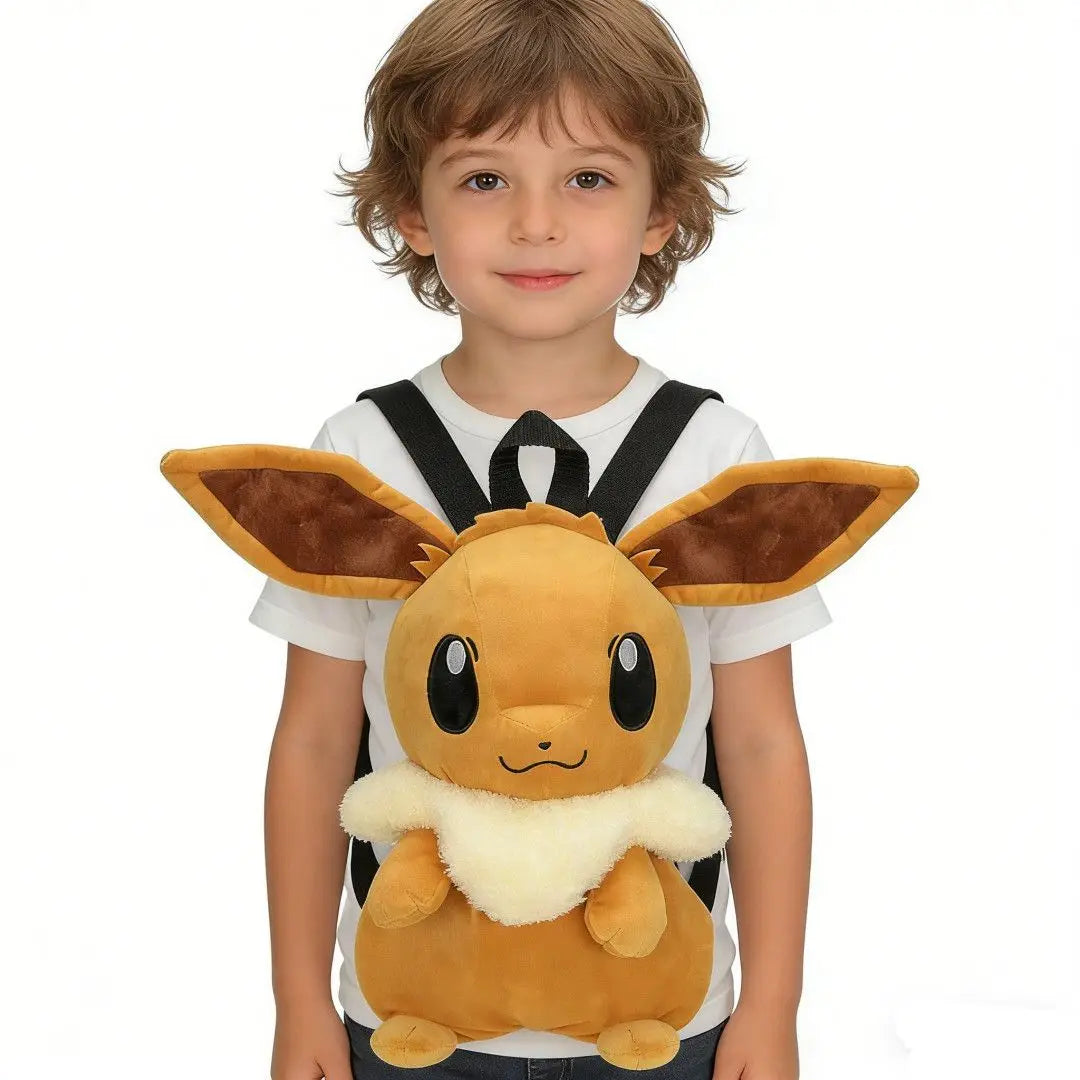 Pokemon Plush Doll Backpacks Cosplay Charizard Gengar Eevee Stuffed Toy Bags Cute Cartoon Backpacks for Kids Toys.