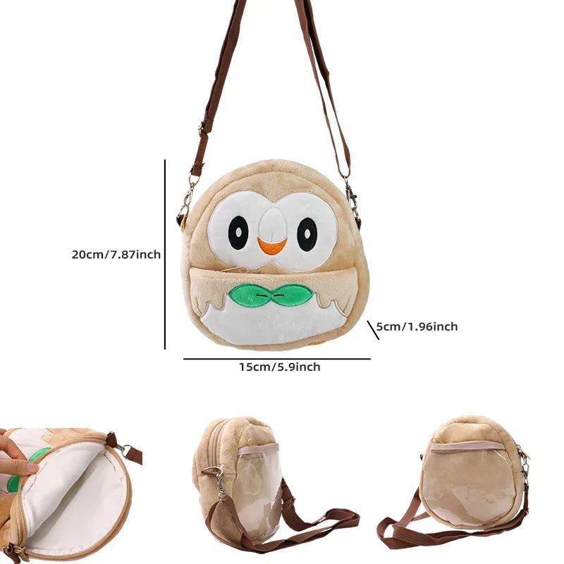 Pokémon Plush Backpack – Gengar, Mimikyu, Snorlax, Lucario & More Anime Character Bags