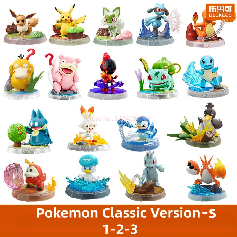 Blokees Pokémon Classic Version Buildable Figures – Collect, Build & Display!