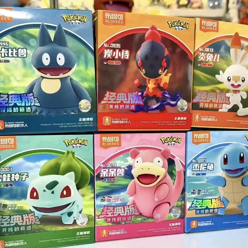 Blokees Pokémon Classic Version Buildable Figures – Collect, Build & Display!