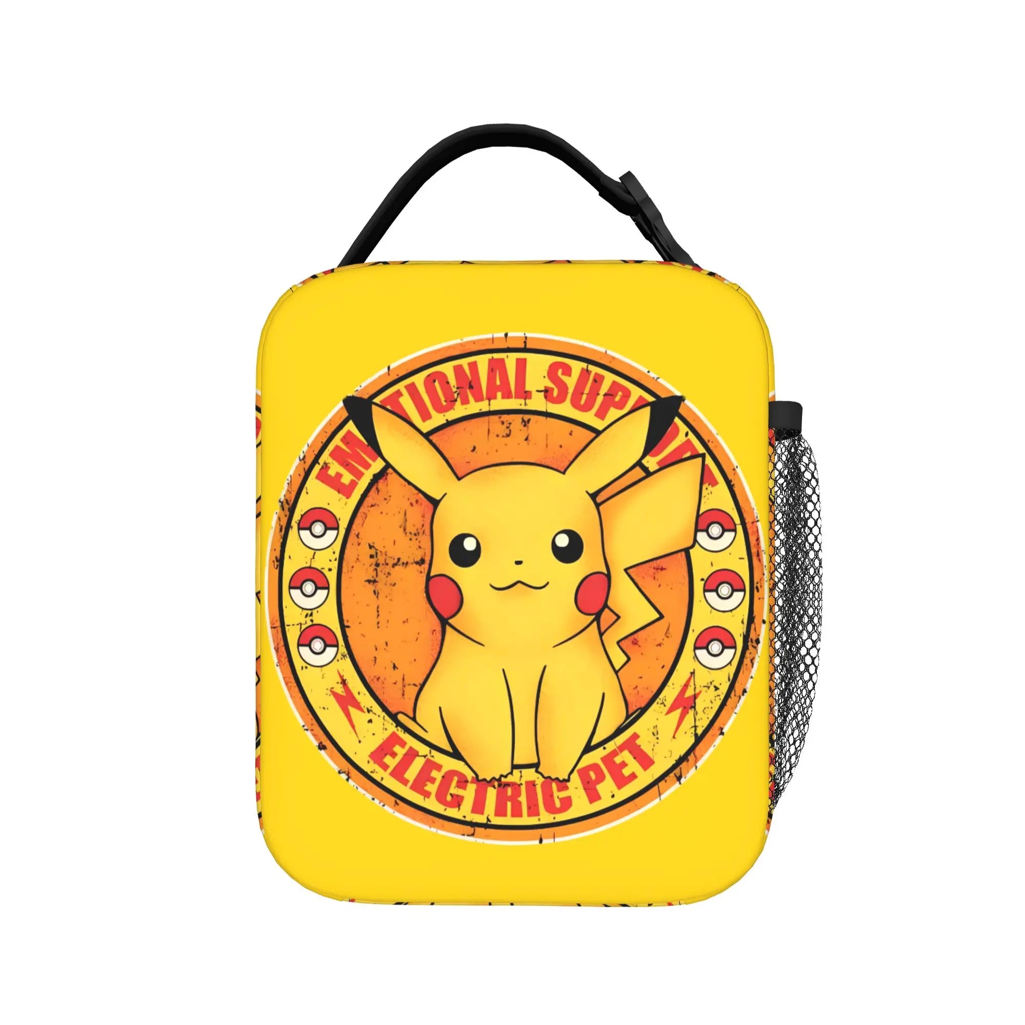 Pokemon Charmander Evolutions Insulated Lunch Bags Cooler Bag Lunch Container  Portable Tote Lunch Box Food Storage Bags School.