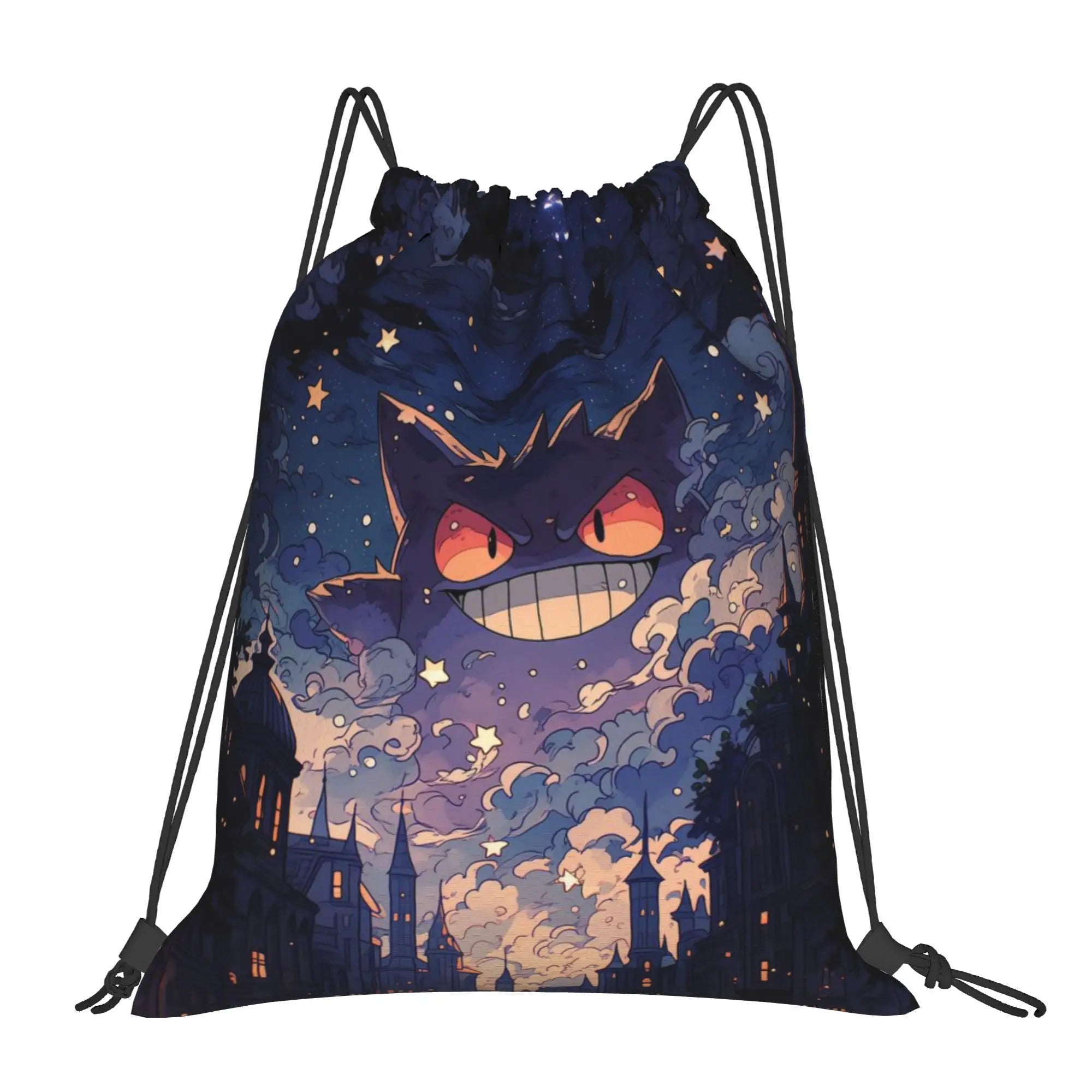 gym Pouch pokemon  Drawstring Bags Gym Unisex Storage Organize Bundle Pocket Rope Bag.