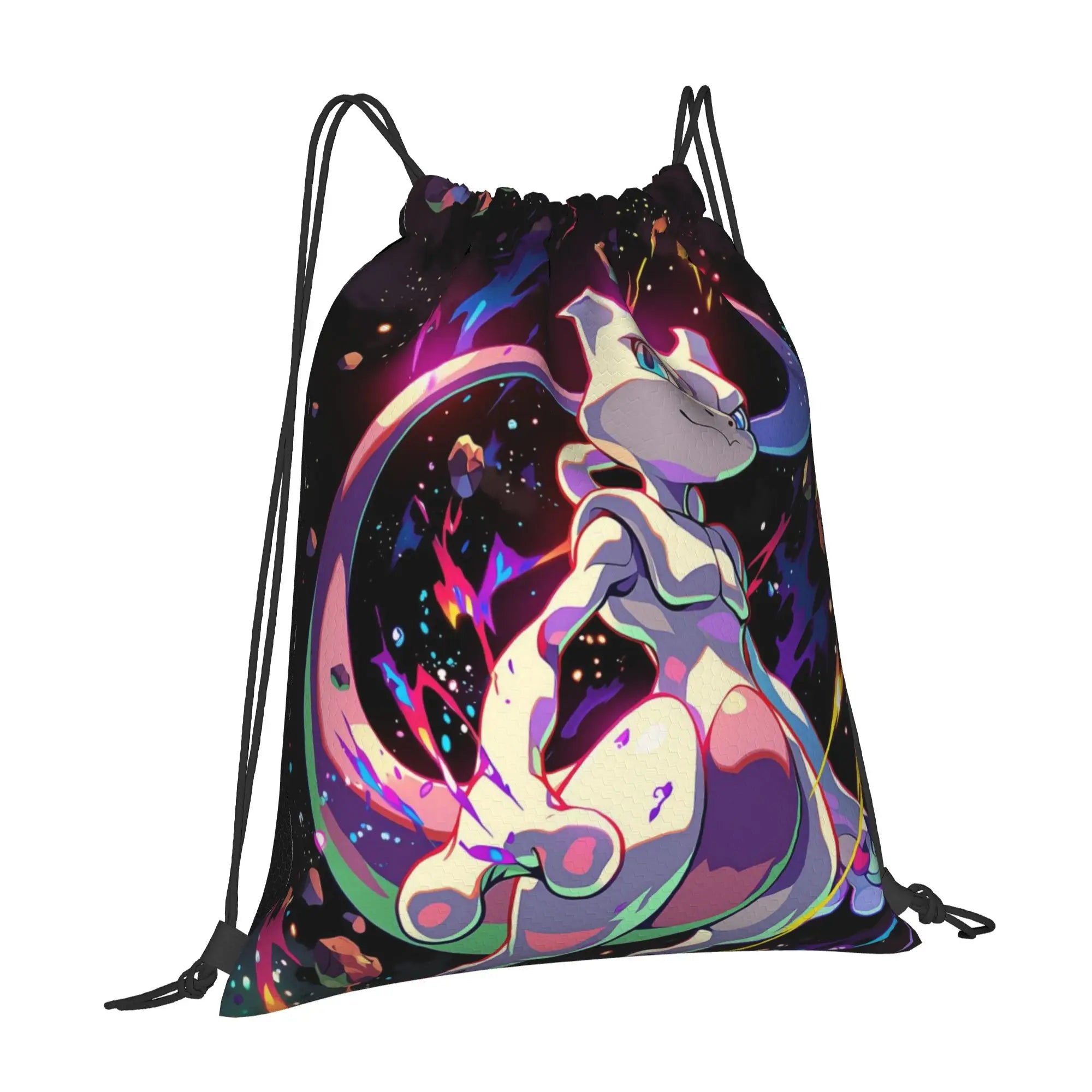 gym Pouch pokemon  Drawstring Bags Gym Unisex Storage Organize Bundle Pocket Rope Bag.