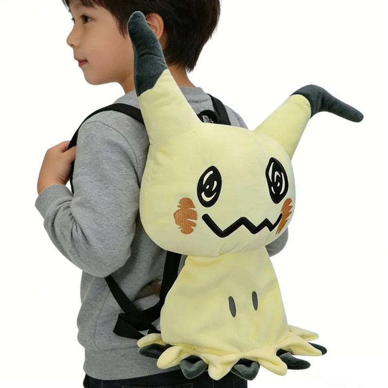 Pokemon Plush Doll Backpacks Cosplay Charizard Gengar Eevee Stuffed Toy Bags Cute Cartoon Backpacks for Kids Toys.