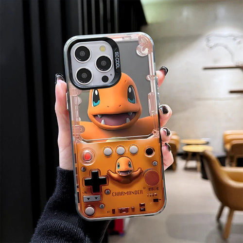 Anime Pikachu P-Pokemon Gengar Hard Phone Case for iPhone 17 16 15 14 13 12 11 Pro Max Plus 17 Air 16E X XR XS Max Back Cover
