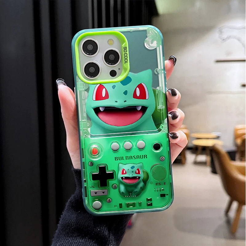 Anime Pikachu P-Pokemon Gengar Hard Phone Case for iPhone 17 16 15 14 13 12 11 Pro Max Plus 17 Air 16E X XR XS Max Back Cover
