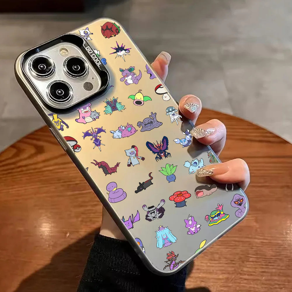 Anime Pokémon Laser Phone Case