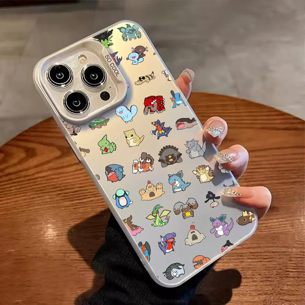 Anime Pokémon Laser Phone Case