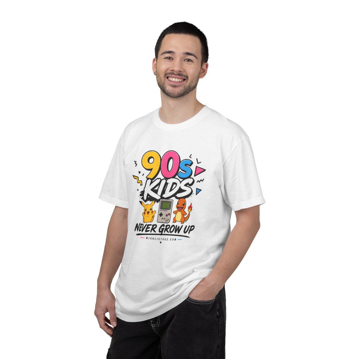 90s Kids Never Grow Up T-Shirt | Retro Nostalgia Graphic Tee