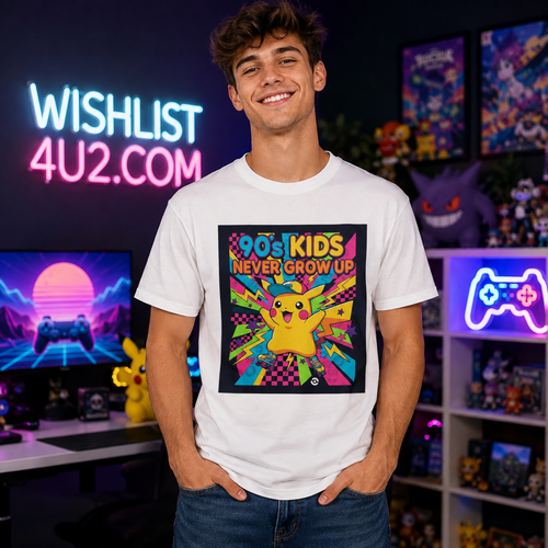 90s Kids Never Grow Up T-Shirt — Retro  Nostalgia Tee